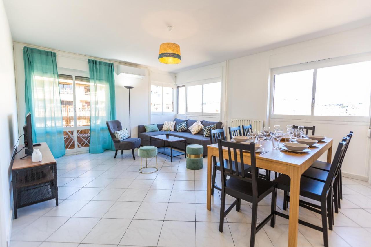 Superbe 100M2 - 2 Balcons - Proche Gare - Climatise Apartamento Marselha Exterior foto